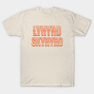 skynyrd text vintage T-Shirt